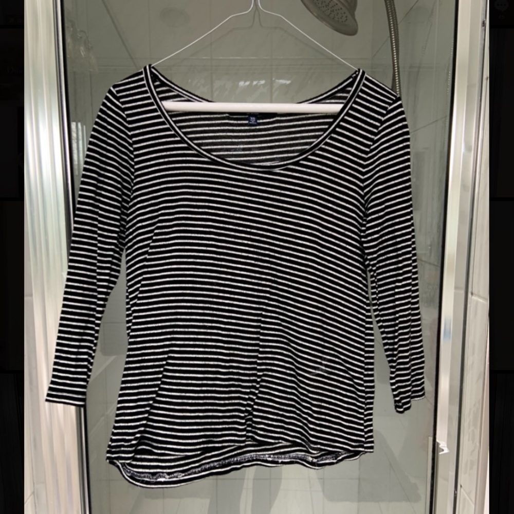 One Clothing - Striped Long Sleeve Shirt